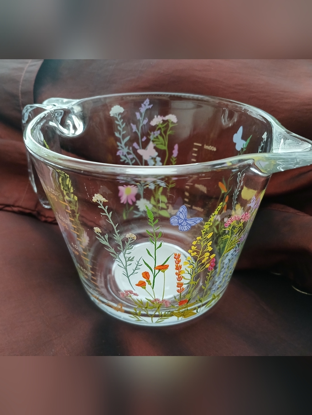 DG Dolly Parton Wildflowers Spring 2026 2 Cup Glass Measuring Cup